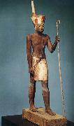 unknow artist King Senwosret i striding oil painting reproduction